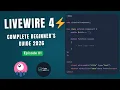 Livewire v4 Panduan Lengkap untuk Pemula Membangun Komponen Pertama Anda 2026 episode 01