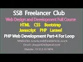 Web Development - PHP Part-Part