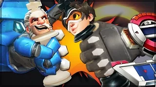 TURN BASED STRATEGY GLORIOUSNESS - Overwatch Custom Game Mode Shenanigans MY FAVORITE ONE