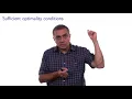 Optimality conditions linear optimization reduced costs