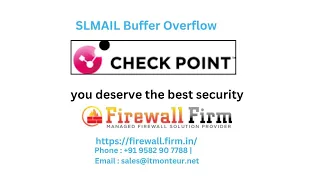 SLMAIL Buffer Overflow
