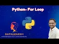 11 Python For Loop in Depth Iterate Lists Strings Range