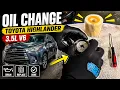TOYOTA 3 5L V6 2GR-FE OIL CHANGE