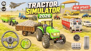 Drive Jcb ,Dumper, New Holland 2026 🚜, and JONDHER 🚜 Tractor Wala Game (मिट्टी) mitti #gameplay