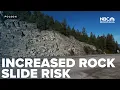Spring conditions raise rockslide risk after Highway 93 closure