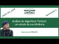 Analise do Algoritmo TimSort um estudo de sua eficiencia