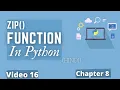 Zip Function in Python Python Training in Hindi Python Tutorial for Beginners