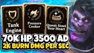 Pressure Cooker Dr Mundo 70K HP 3500 AD Burns Print Gold ARAM Mayhem