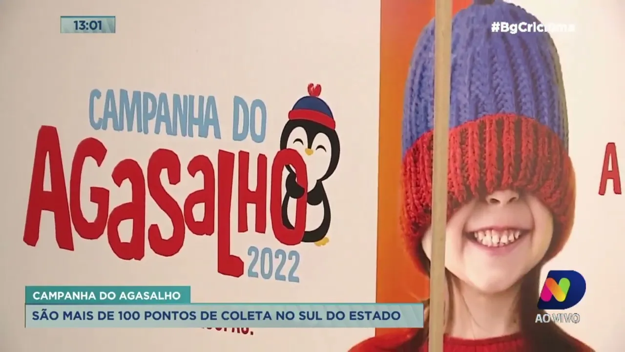 Campanha do Agasalho: frio intenso aumenta a necessidade da doação de roupas para quem precisa