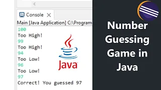 Make a Number Guessing Game in Java