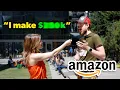 I asked Amazon tech employees how much MONEY they make how to get HIRED