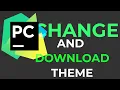 How to change and download theme in PyCharm Easy way