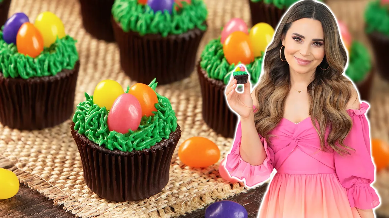 How To Make VEGAN Easter Egg Cupcakes!