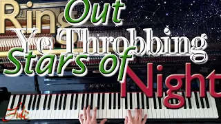 Ring Out Ye Throbbing Stars Of Night Christmas carol piano arranged and played by Luke Wahl