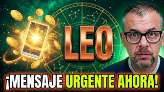 LEO ♌️ NO ES CASUALIDAD: EL MENSAJE URGENTE QUE ACTIVA TU MAYOR ETAPA DE ABUNDANCIA FINANCIERA