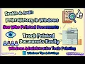 Print History in Windows 10 11 Finally Explained