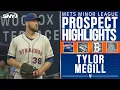 Mets starter Tylor Megill strikes out seven for Syracuse on Friday SNY