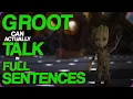 Wiki Weekends Groot Can Actually Talk In Full Sentences