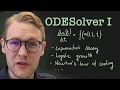 Solving ODEs in Python 1 Introduction and Examples