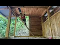 Download Lagu How to assemble solid wood walls and ceilings - farm building | Lý Thị Viện