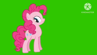Pinkie Pie Hides Green Screen (Free To Use)