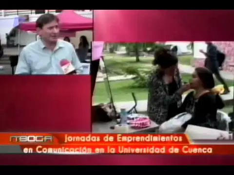 Jornadas de emprendimientos en comunicación en la Universidad de Cuenca