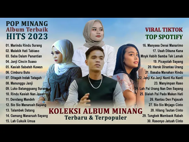 Download MP3 Lagu Minang Paling Hits 2023 VIRAL & TOP SPOTIFY ~  Kumpulan Album Minang Terbaik 2023 TERPOPULER