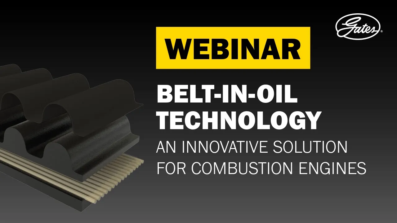 Gates Automotive Webinar, Wet Timing Belt System Maintenance and failures knowlegde