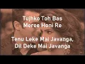 Tenu leke - Salaam-e-Ishq - Sonu Nigam, Mahalaxmi Iyer |Lyrics