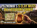 Medieval Dynasty All 5 Poznomir Clay Mug Locations Mug Muggers Quest