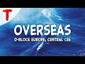 D-Block Europe ft. Central Cee - Overseas (Clean - Lyrics)