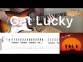 Lagu Daft Punk - Get Lucky (guitar cover with tabs \u0026 chords)