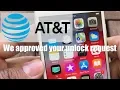 We approved your unlock request AT T iPhone Order Status AT T Portal