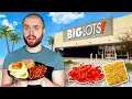 I Only Ate BIG LOTS Food For 24 HOURS CHALLENGE