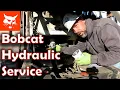 Bobcat Hydraulic Oil and Filter Change on M-series loaders