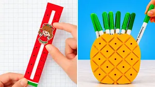 🎒 BACK TO SCHOOL DIY HACKS & CRAFTS! 💡✨