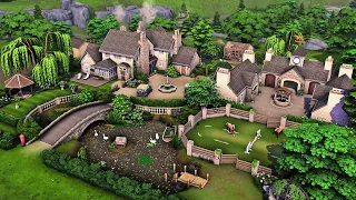 Huge English Family Estate The Sims 4 Speed Build 