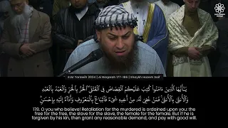 elm tarawih 2024 al baqarah 177 186 shaykh hazem saif