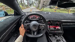 NEW BRABUS BODO Cabriolet POV Drive! 1M $ Custom BRABUS CAR! V12 SOUND! Interior Exterior Review!