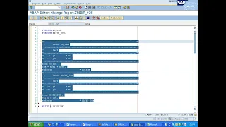 Modularization Techniques 1 SAP ABAP Class 16