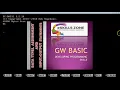 GW BASIC Lecture 5 STRUCTURE OF THE BASIC PROGRAM
