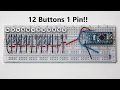 How connect multiple switches to one pin Arduino