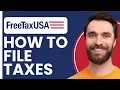 How to File Taxes on FreeTaxUSA 2025 - Step by Step Guide