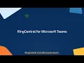 RingCentral for Microsoft Teams
