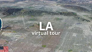 Los Angeles California Tour from Above - USA