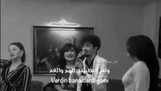 اغنية تركية حزينة  احترقت يا الهي   دندنها