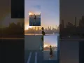 Download Lagu I found a secret rooftop with the prettiest view of Downtown Los Angeles 🤩 #losangeles #downtown
