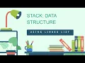 Python Tutorial Implementing a Stack using Linked List Data Structures Explained