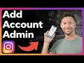 How To Add Admin To Instagram Account