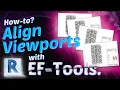 How to align viewports on sheets in Autodesk Revit EF-Tools